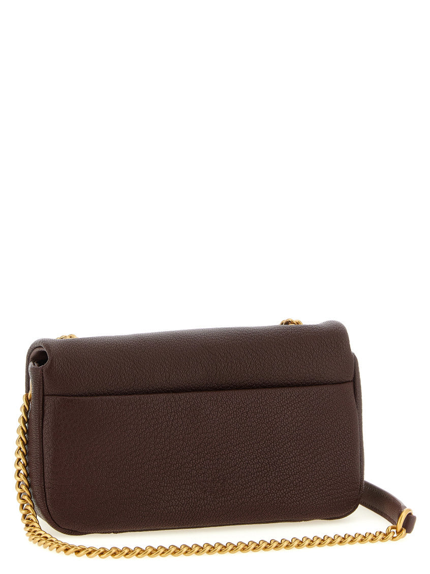 Brown Love Birds Medium Shoulder Bag 2
