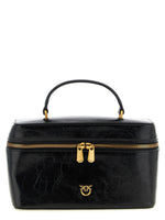 Black Logo Crossbody Bag 1