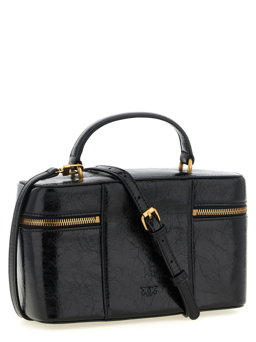Black Logo Crossbody Bag 2