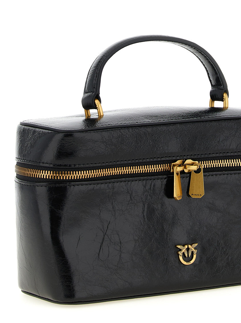 Black Logo Crossbody Bag 3