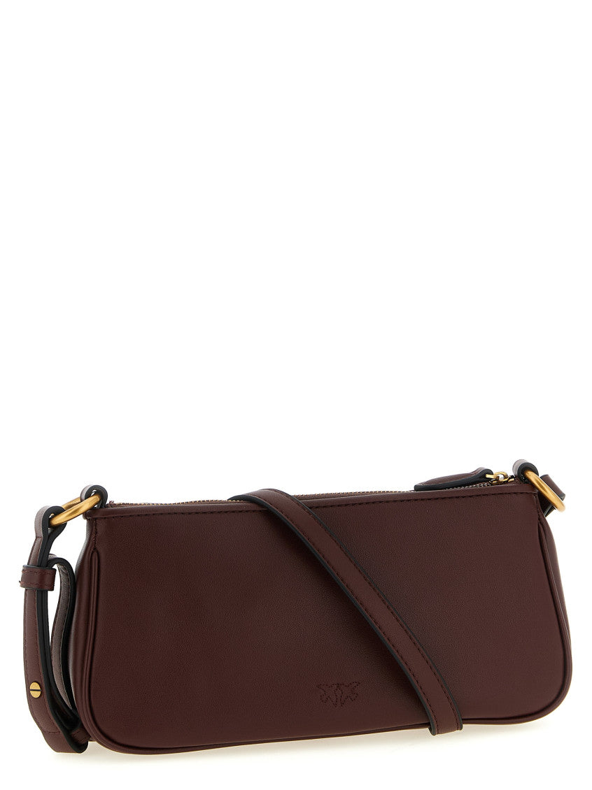 Maroon Half Moon Mini Crossbody Bag 2