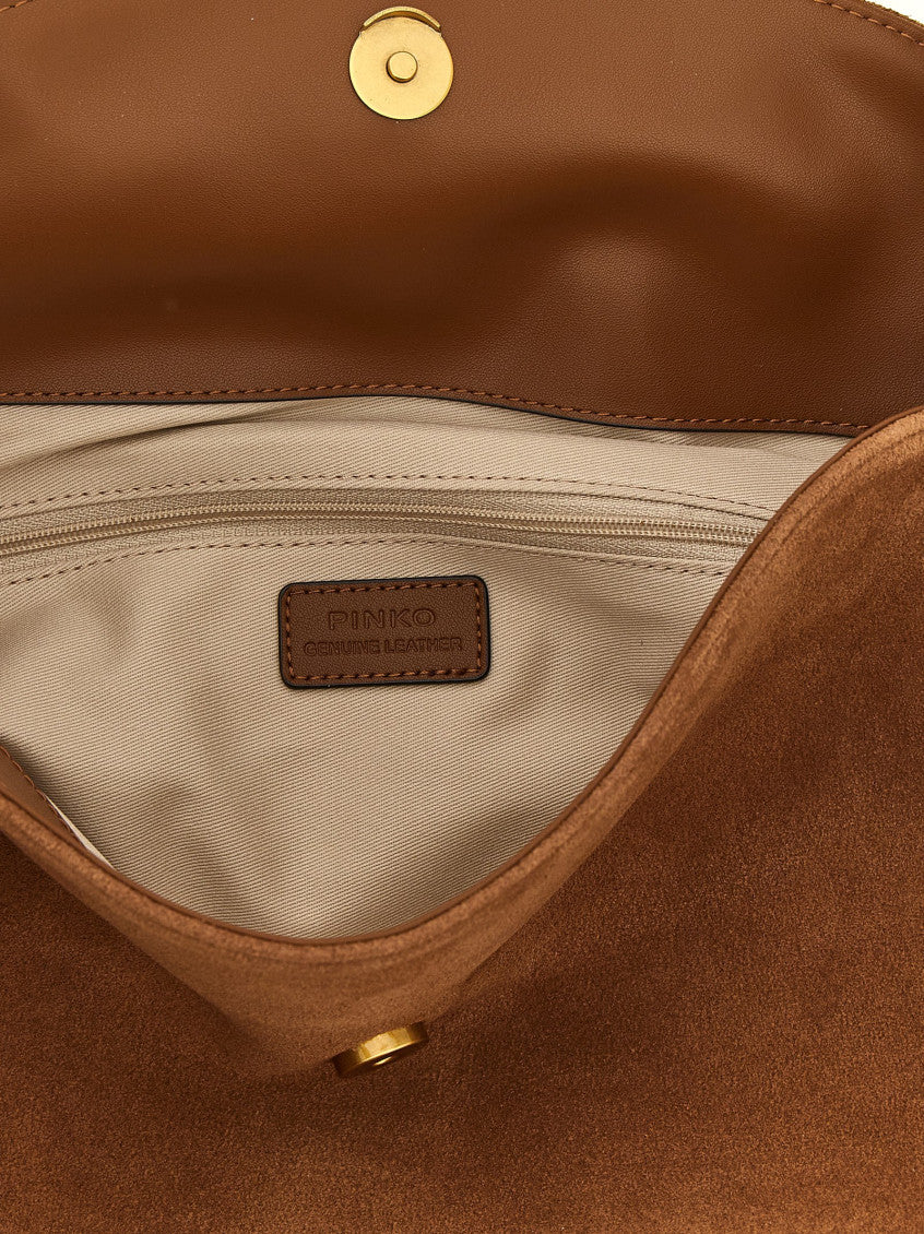 Brown Saddle Medium Shoulder Bag 4