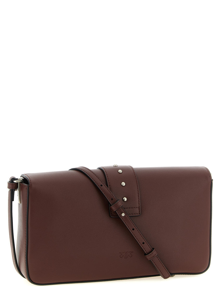 Maroon Love Classic Medium Shoulder Bag 3