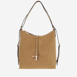 Brown T Timeless Small Shoulder Bag 1