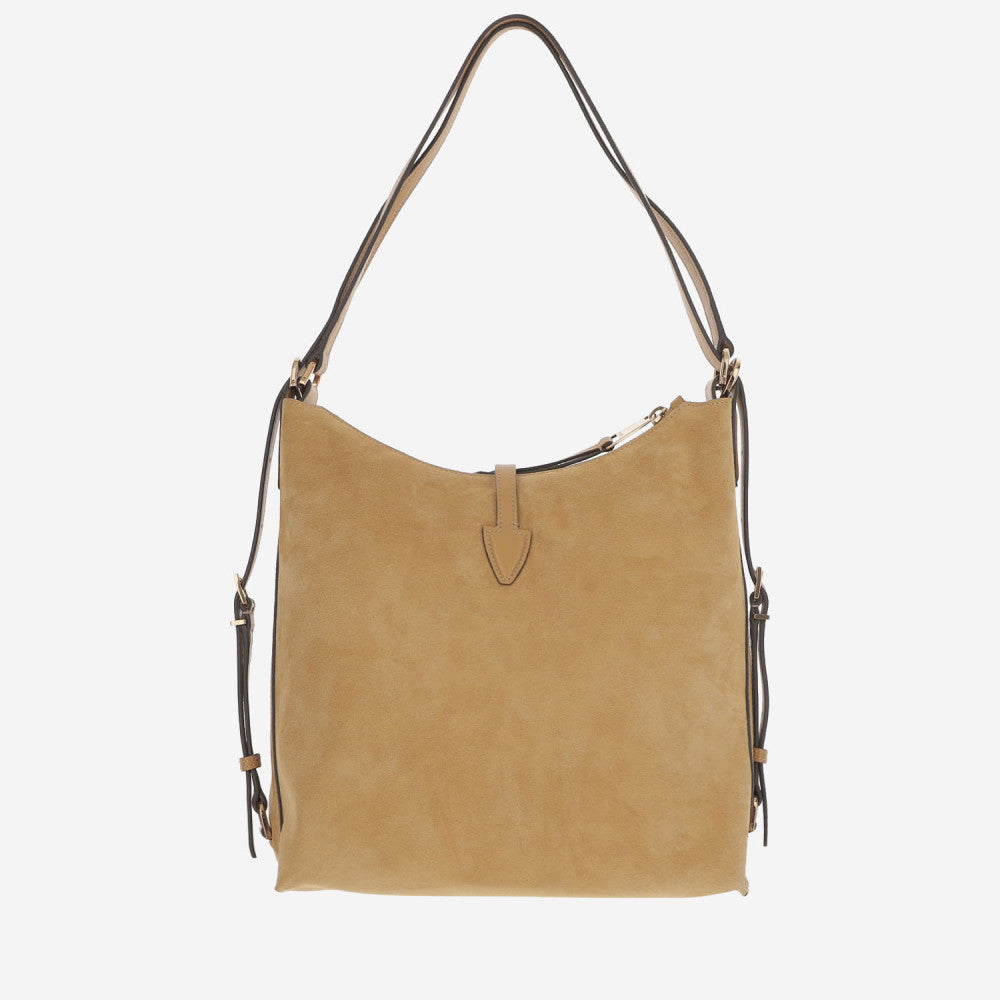 Brown T Timeless Small Shoulder Bag 3