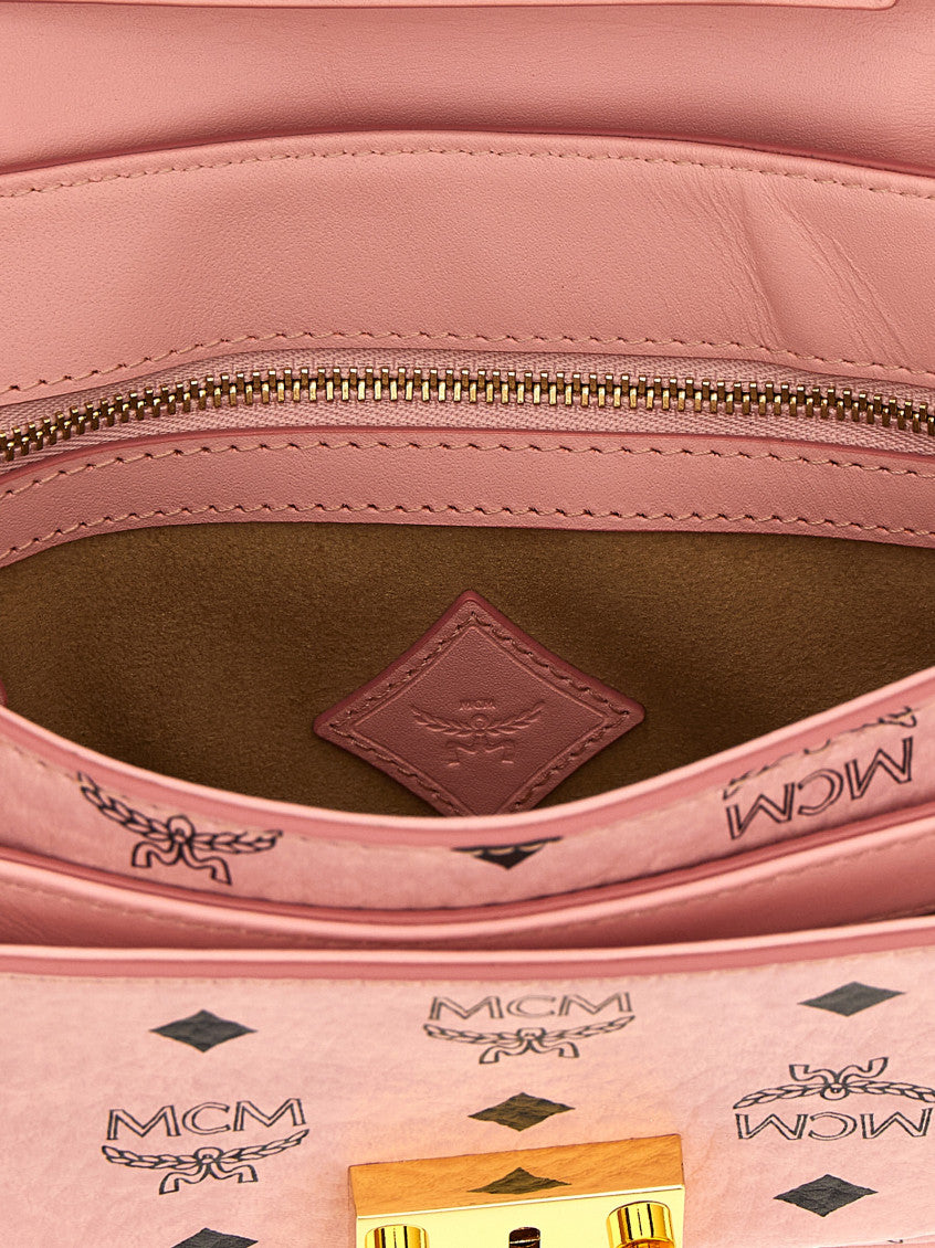Pink Tracy Medium Crossbody Bag 4
