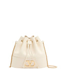 Ivory VLogo Mini Bucket Bag 1