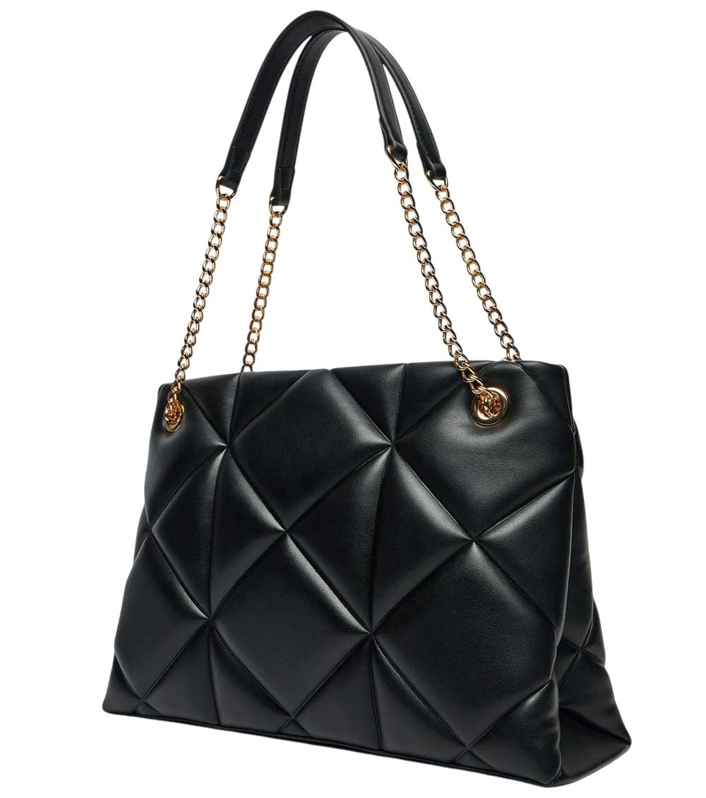 Black Heart Logo Top Zip Medium Tote 2