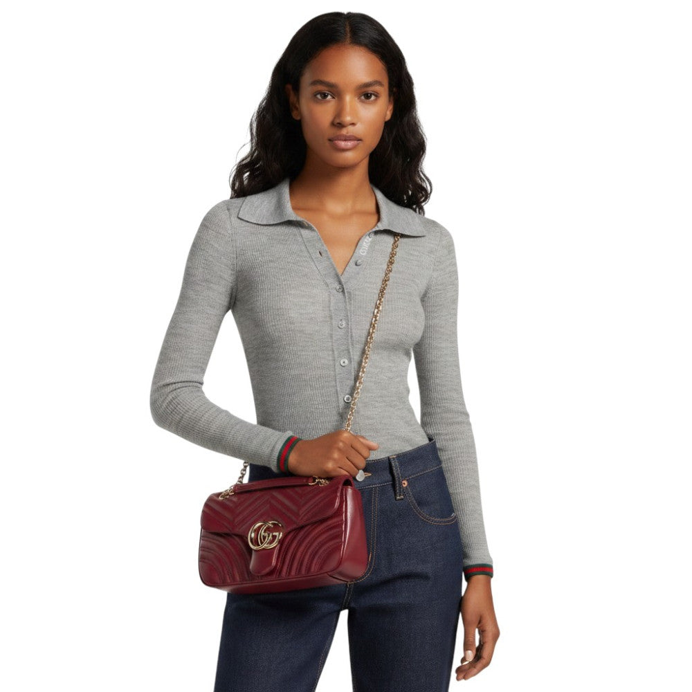 Red Marmont Medium Shoulder Bag 4
