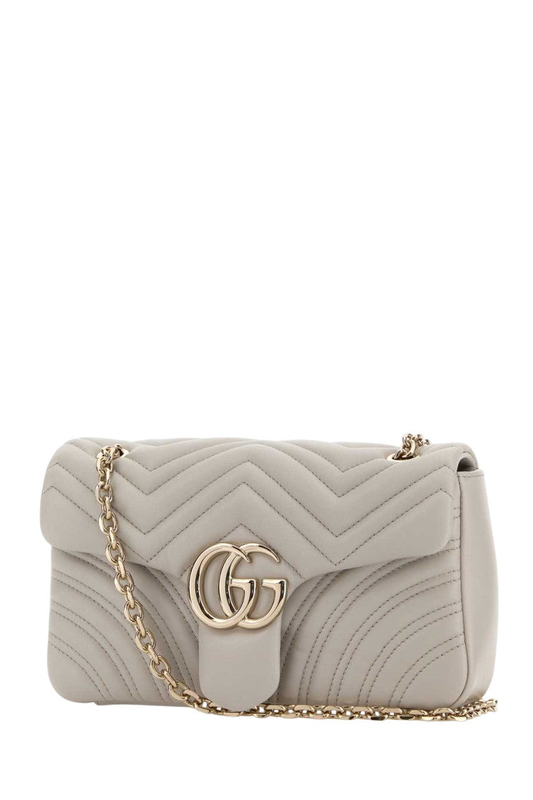 Light Grey GG Marmont Medium Shoulder Bag 2