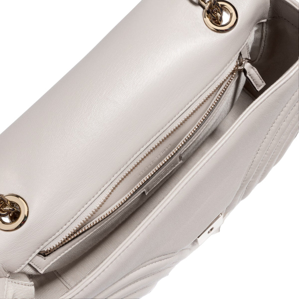 Light Grey GG Marmont Medium Shoulder Bag 4