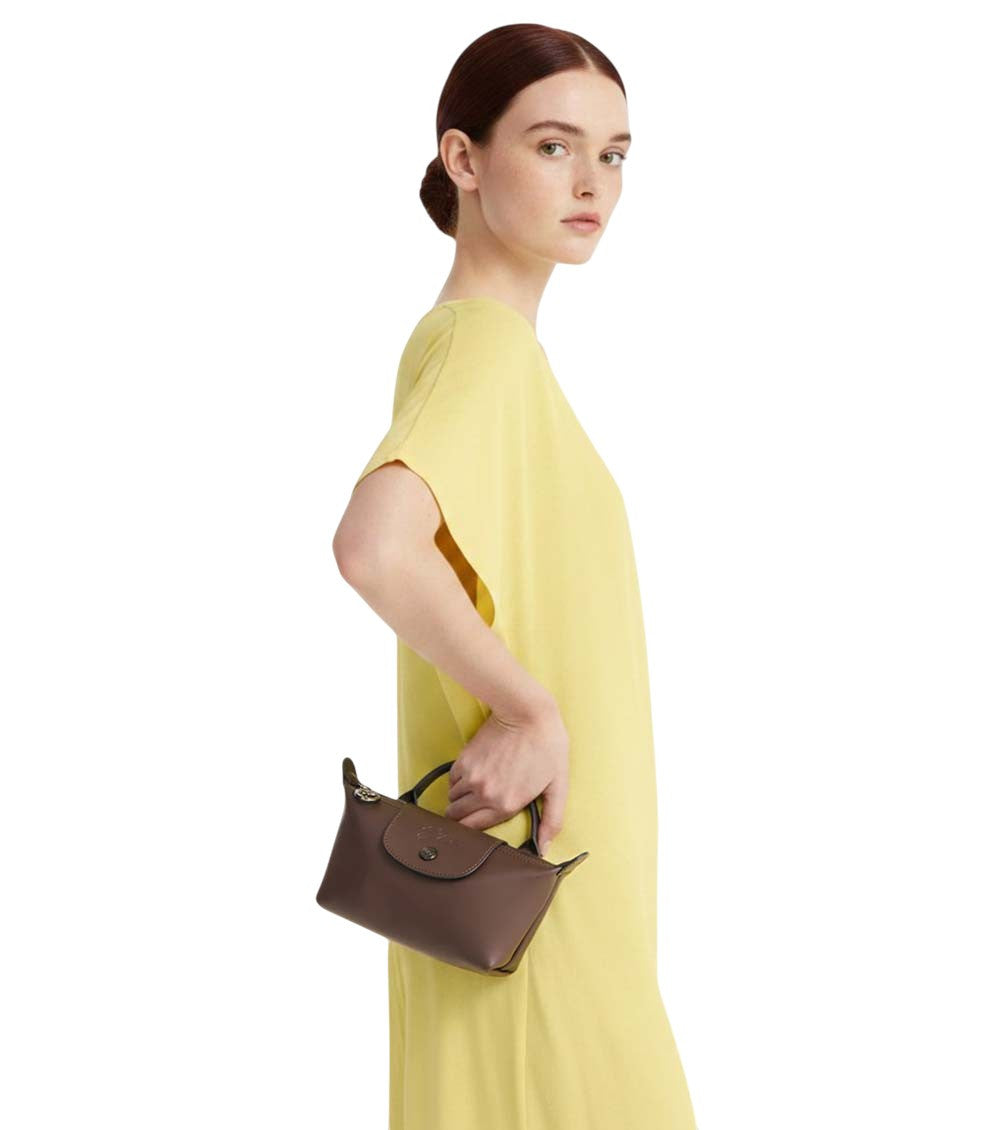 Brown Le Pliage XS Crossbody Bag 6