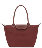 Burgundy Le Pliage Medium Shoulder Bag 1