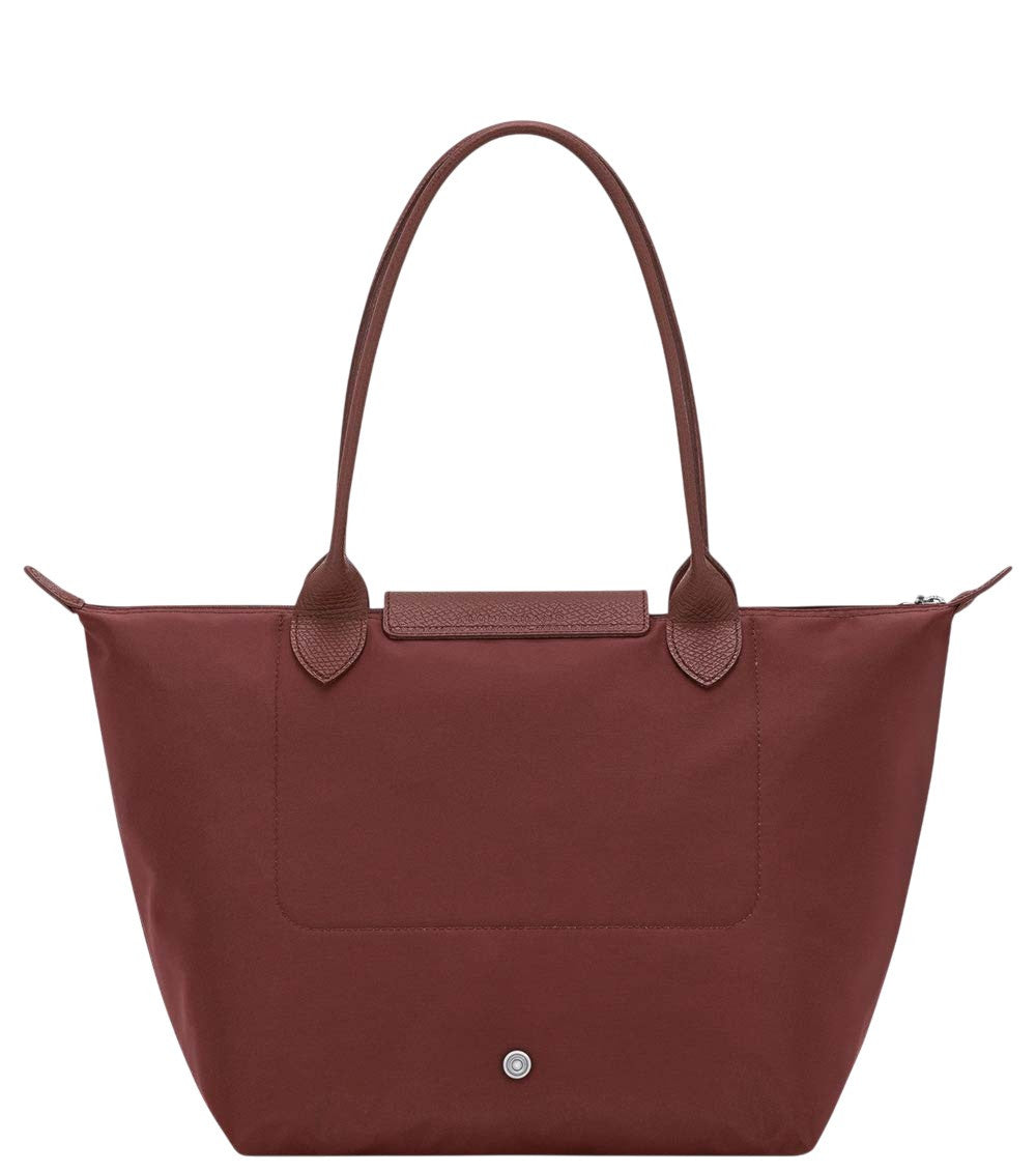 Burgundy Le Pliage Medium Shoulder Bag 2