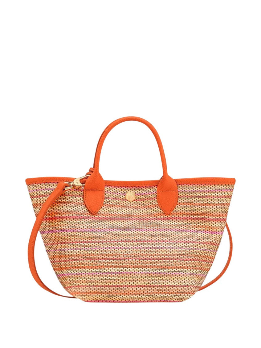 Natural/Orange Le Pliage XS Tote 2
