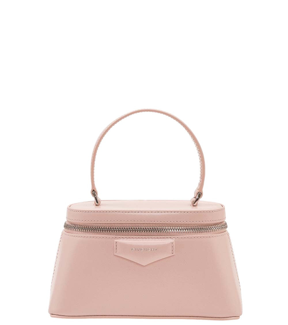 Light Pink Antigona Mini Satchel 1