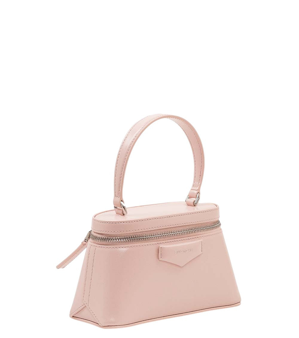 Light Pink Antigona Mini Satchel 3