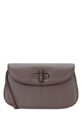 Taupe Bamboo Small Shoulder Bag 1
