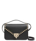 Black Rockstud Small Shoulder Bag 1