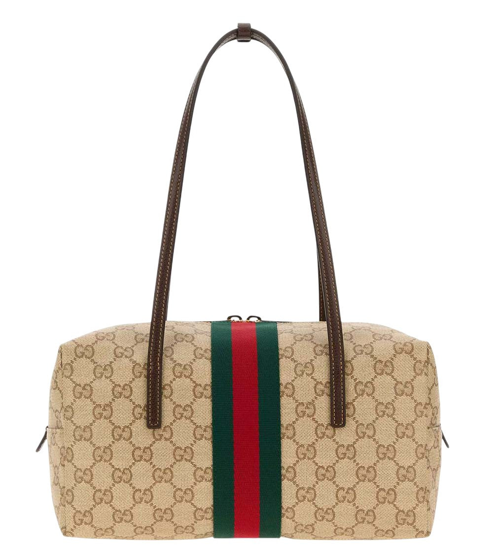 Beige Melrose Medium Shoulder Bag 1