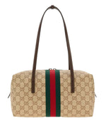 Beige Melrose Medium Shoulder Bag 1