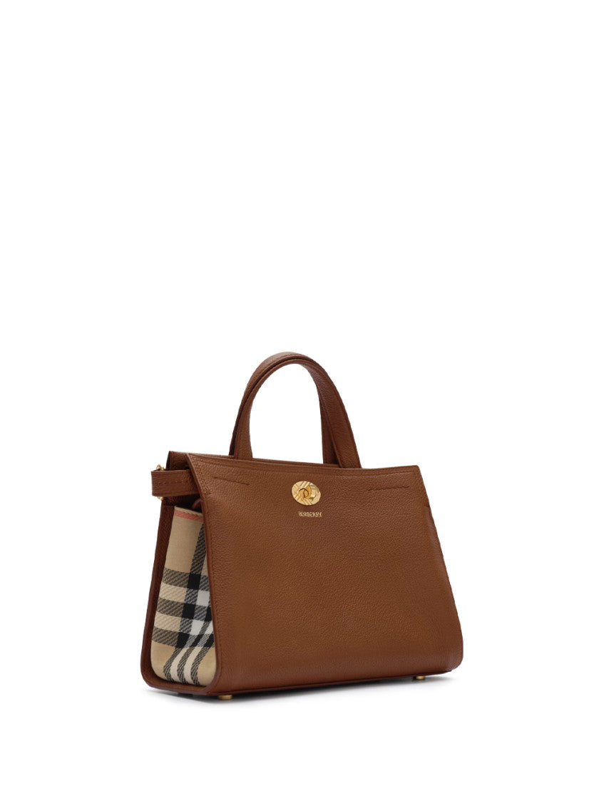 Brown Check Cotswolds Mini Tote 2