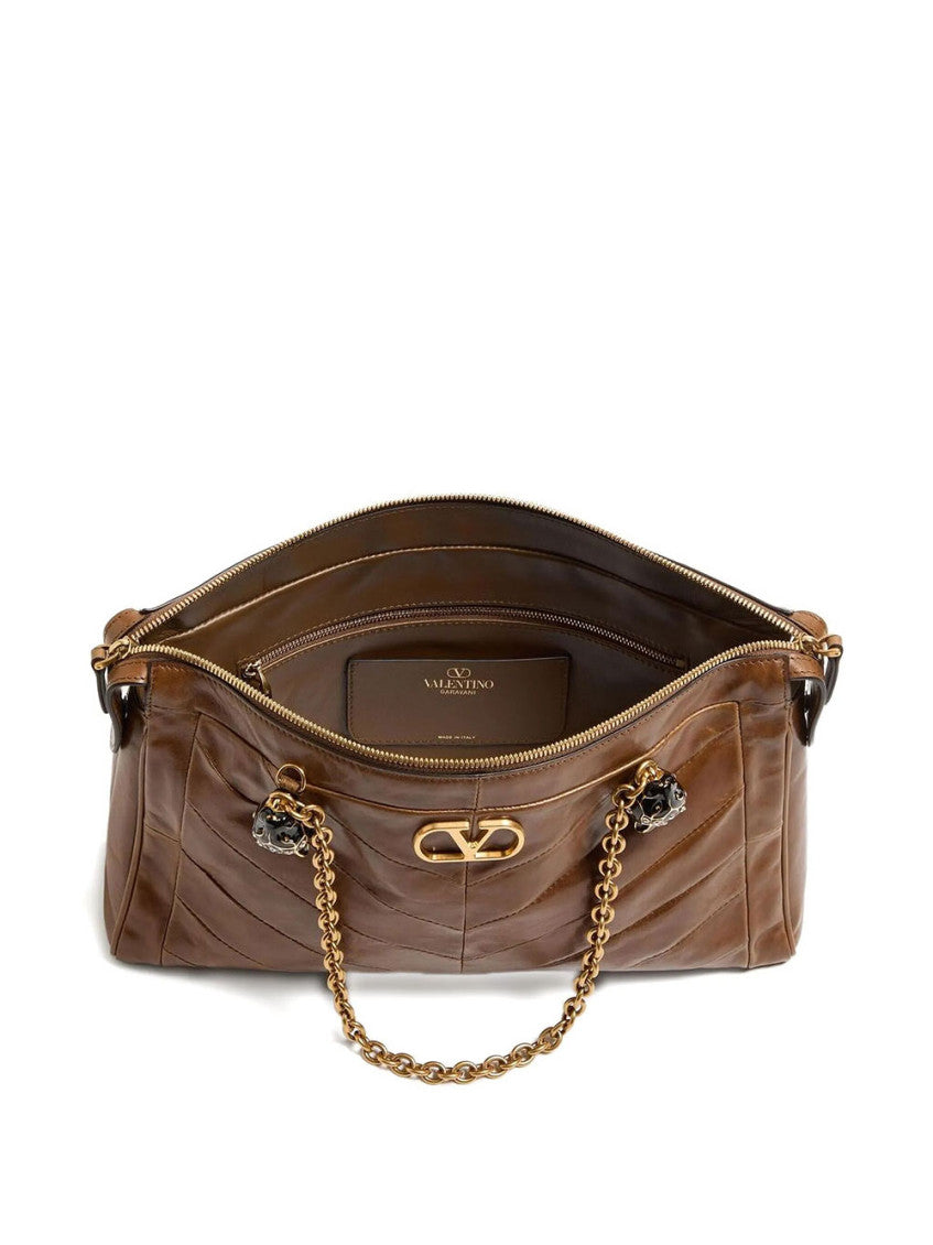 Brown Panthea Large Shoulder Bag 3