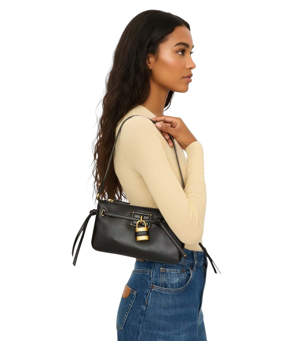 Black Paddington Mini Shoulder Bag 6