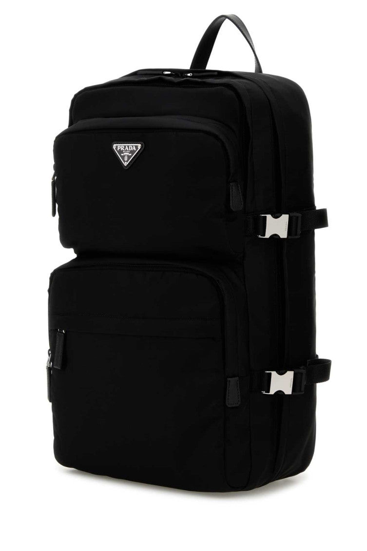 Black Re-Nylon backpack 2