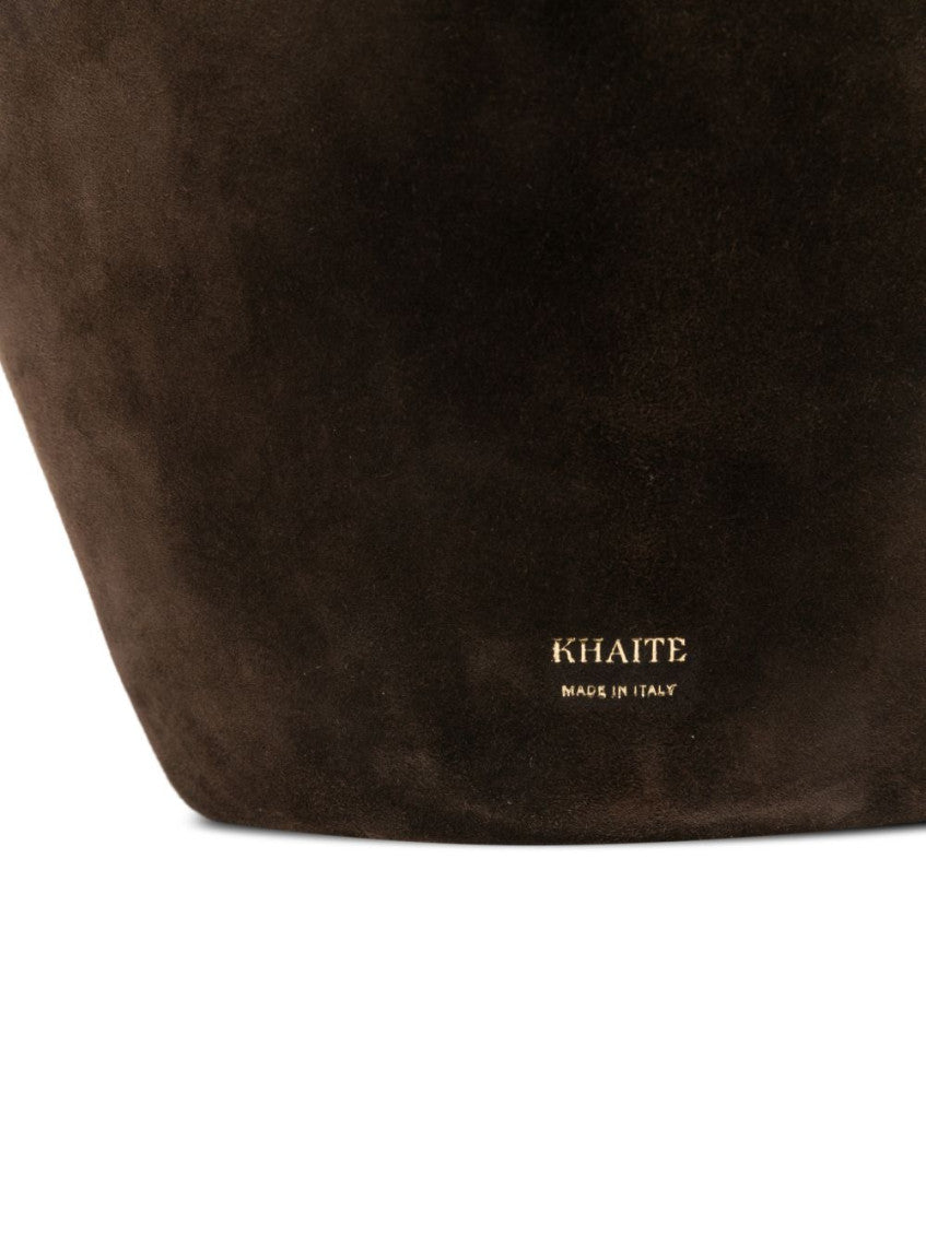 Brown Lotus Mini Tote 5