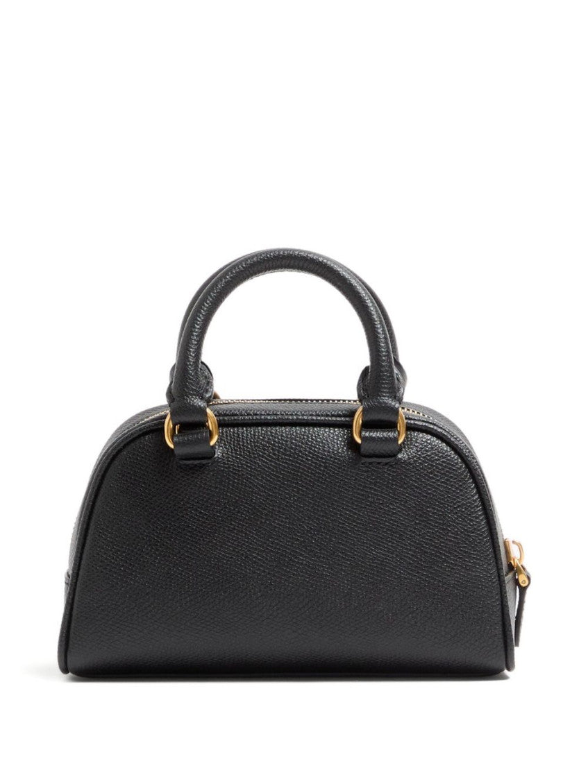 Black VLogo Signature Mini Satchel 2
