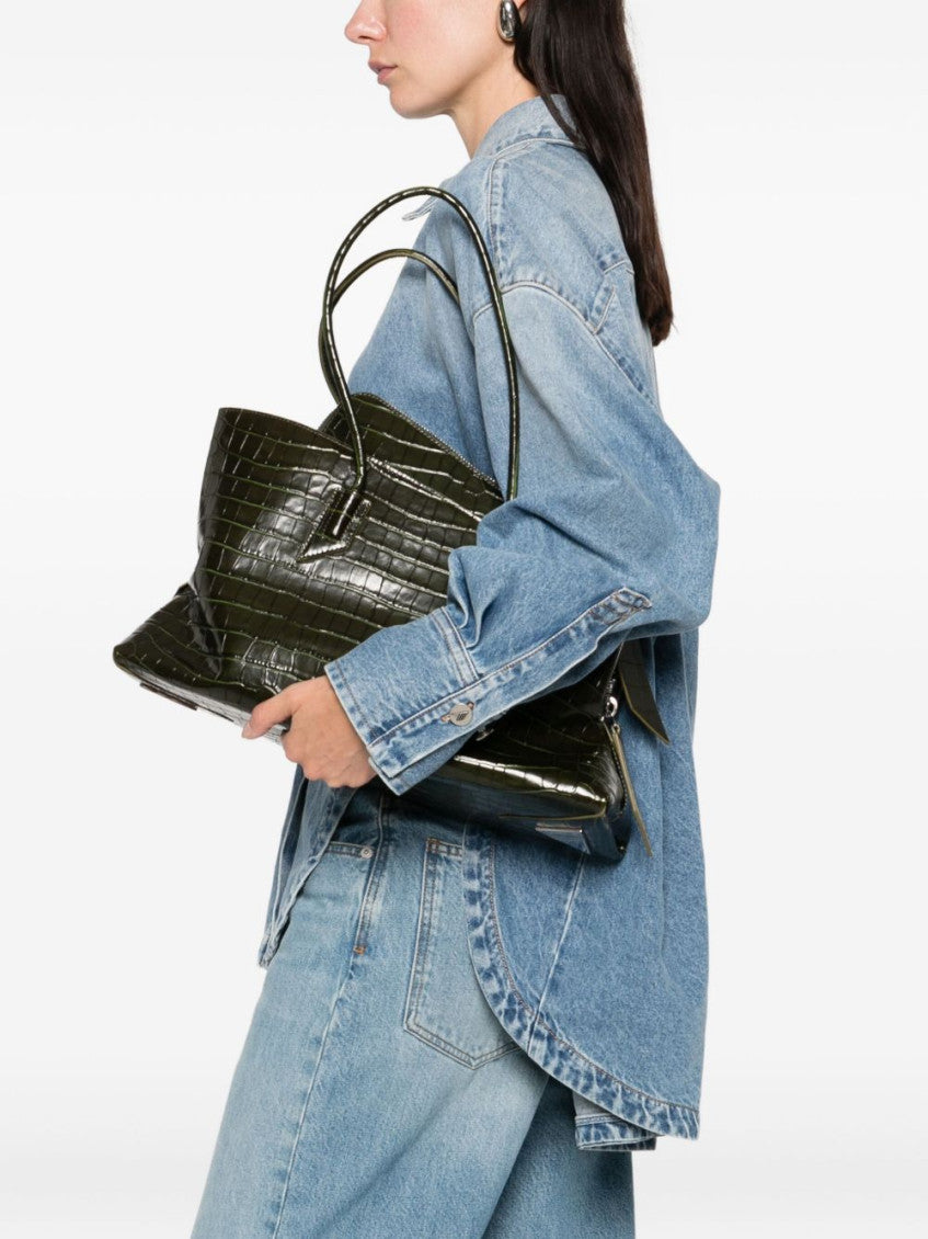 Green La Passeggiata Medium Shoulder Bag 2