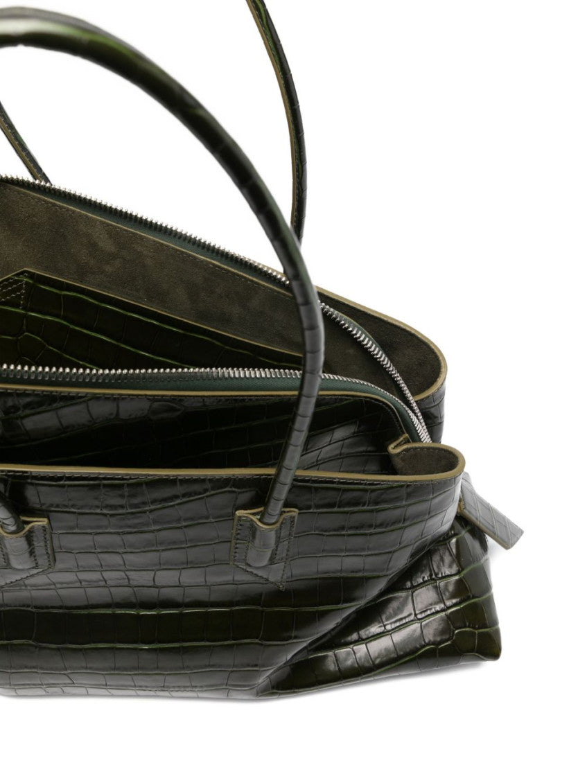 Green La Passeggiata Medium Shoulder Bag 3