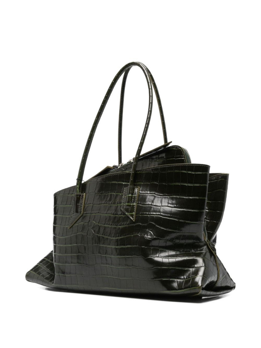 Green La Passeggiata Medium Shoulder Bag 4