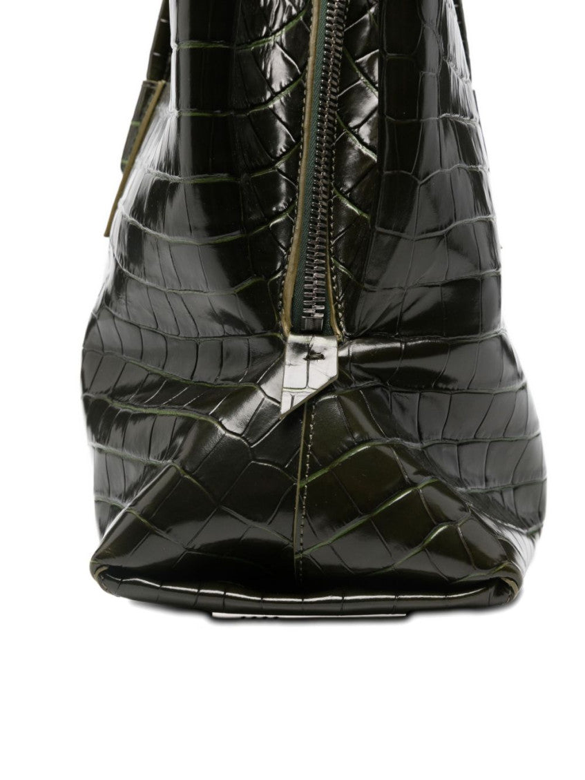 Green La Passeggiata Medium Shoulder Bag 5