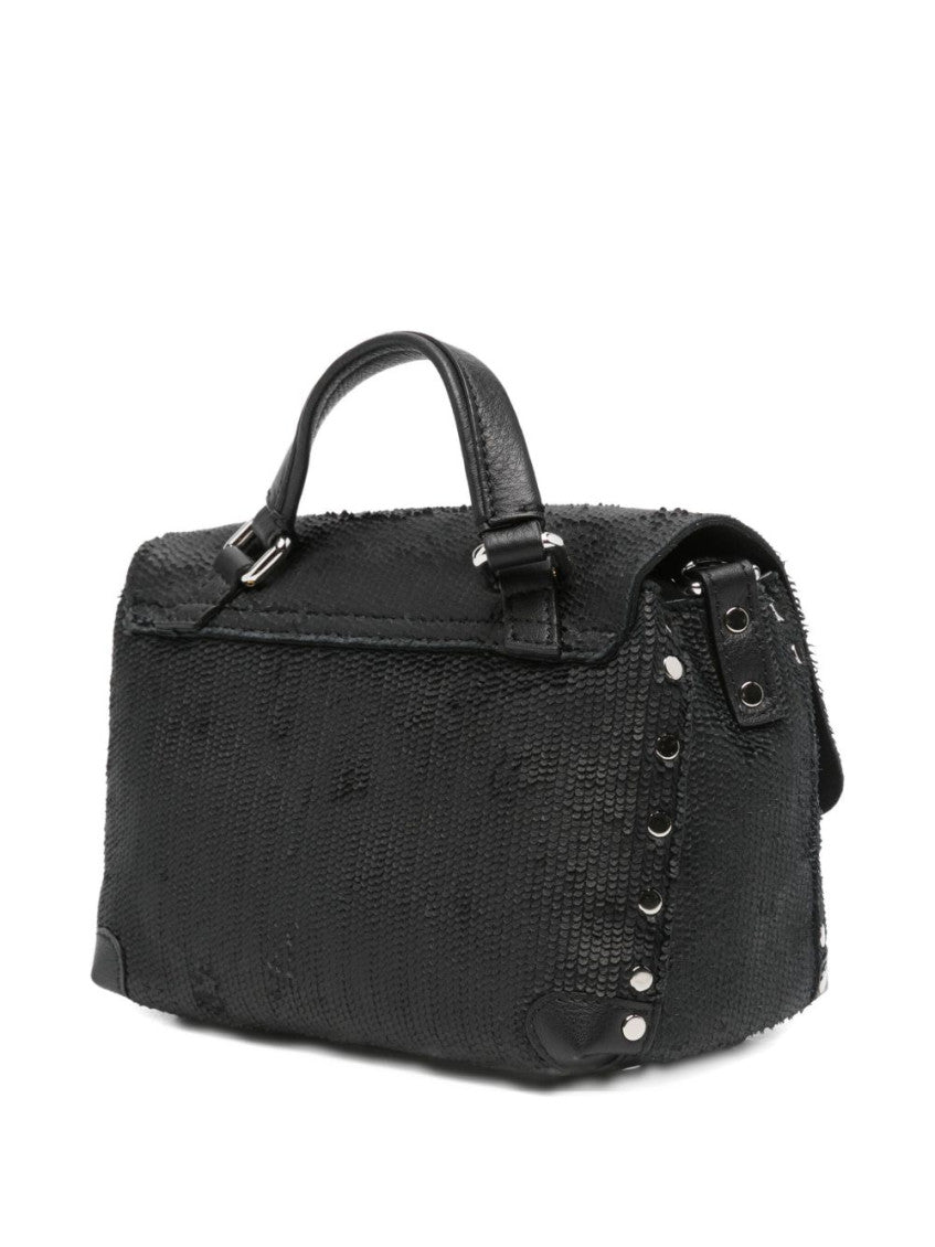 Black Postina CBI Baby Satchel 4