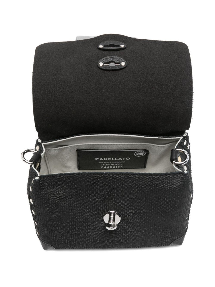 Black Postina CBI Baby Satchel 5