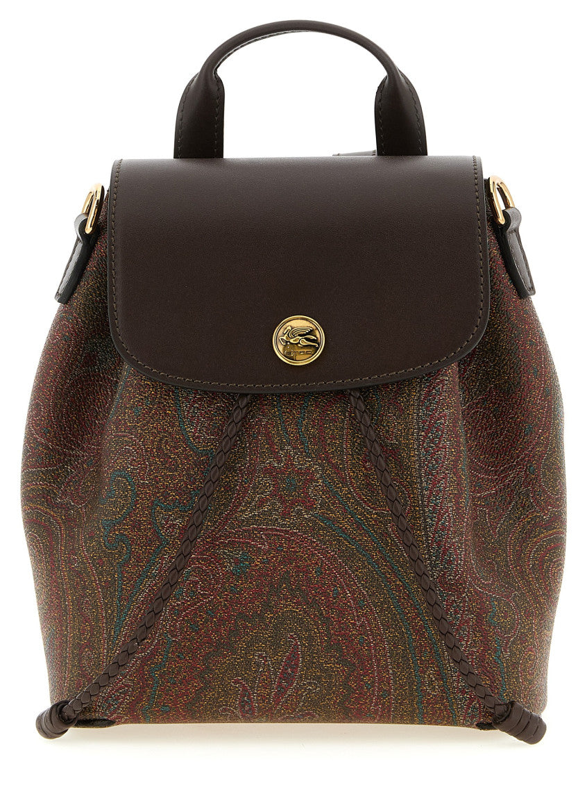 Brown Essential Small Backpack 1
