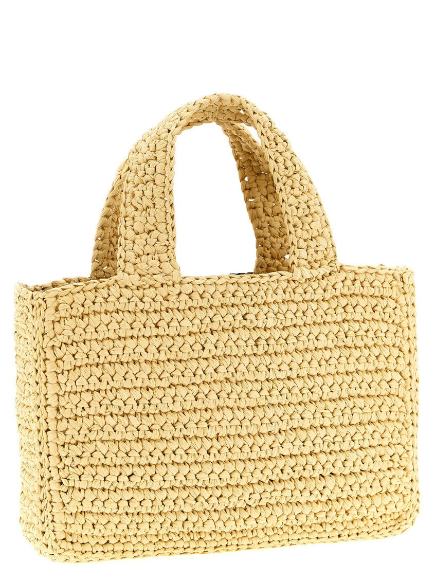 Natural/Black Viva Superstar Small Tote 2