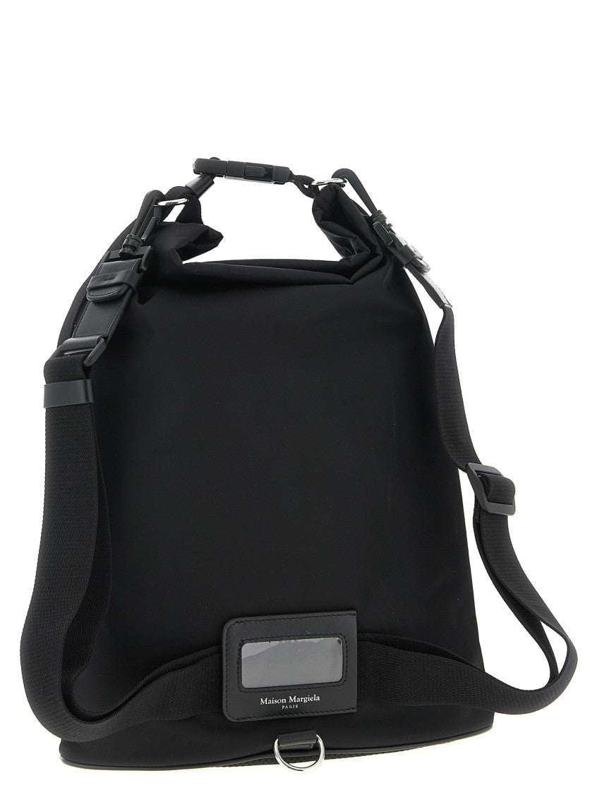 Black Roll-up Backpack 2