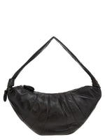 Dark Brown Croissant Large Crossbody Bag 1