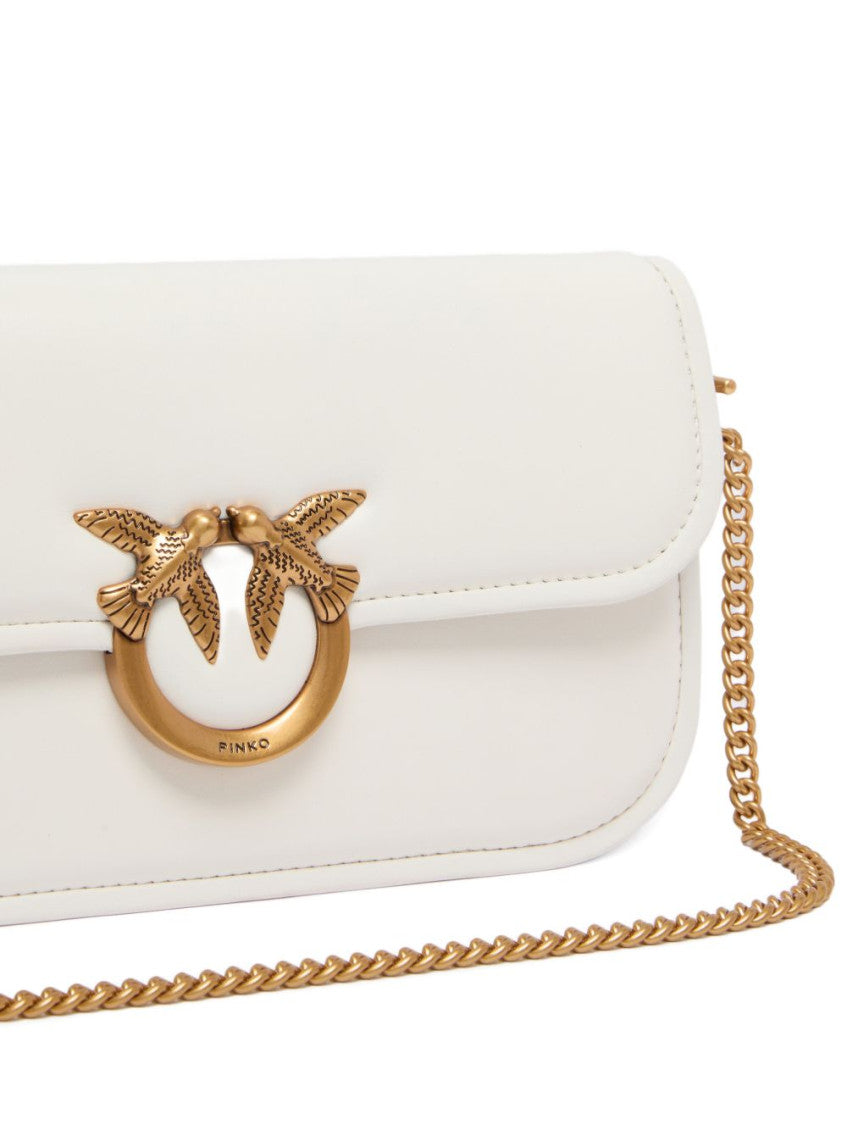 White Love Small Crossbody Bag 3