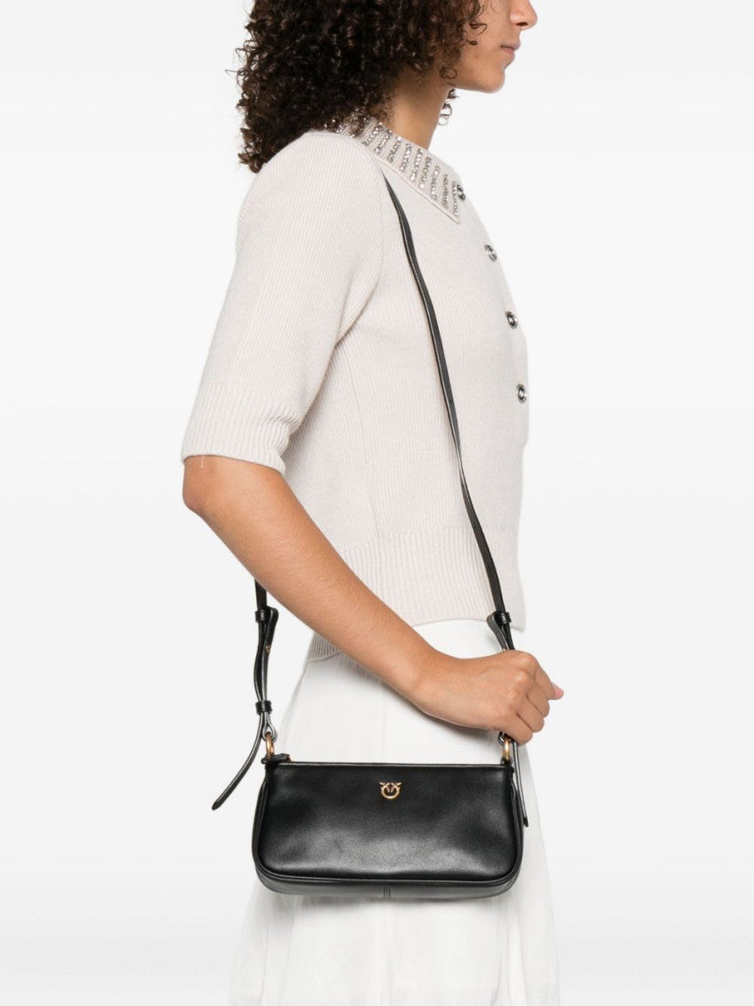 Black Logo Small Crossbody Bag 2