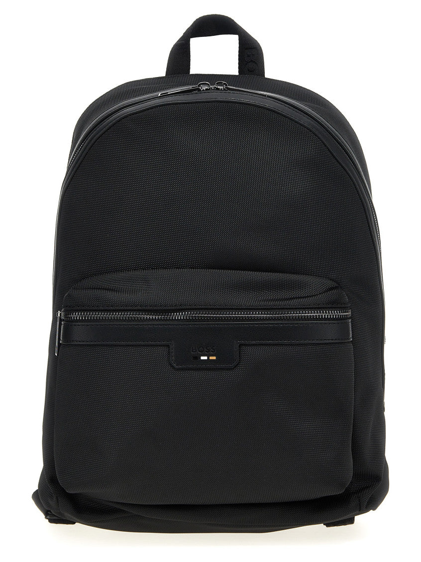 Black 'Ray' backpack 1