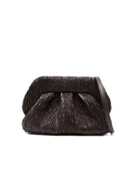 Dark Brown Bios Medium Clutch 1