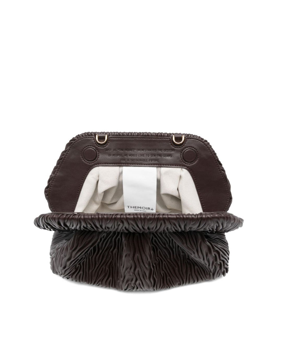 Dark Brown Bios Medium Clutch 3