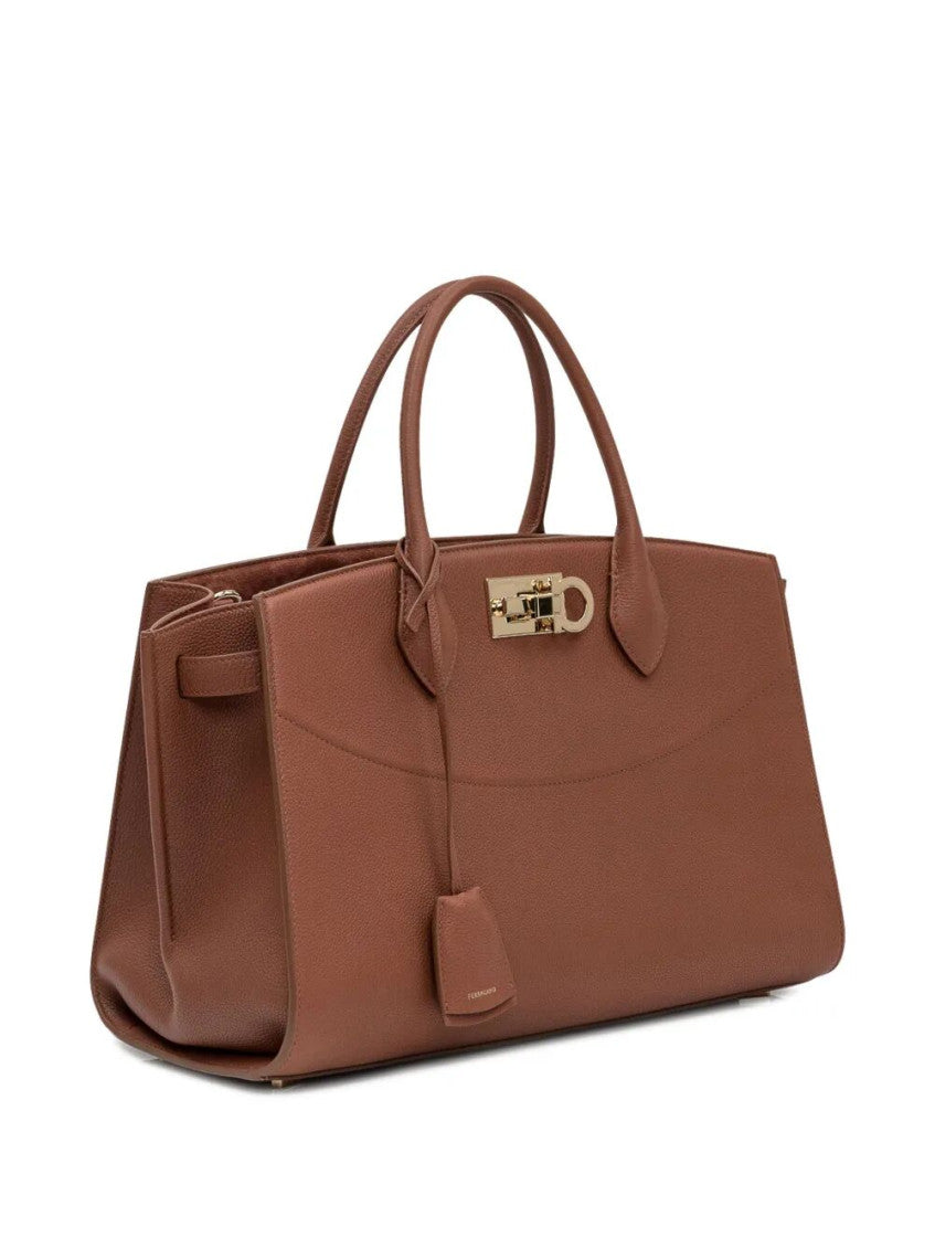 Brown Studio Tote 4