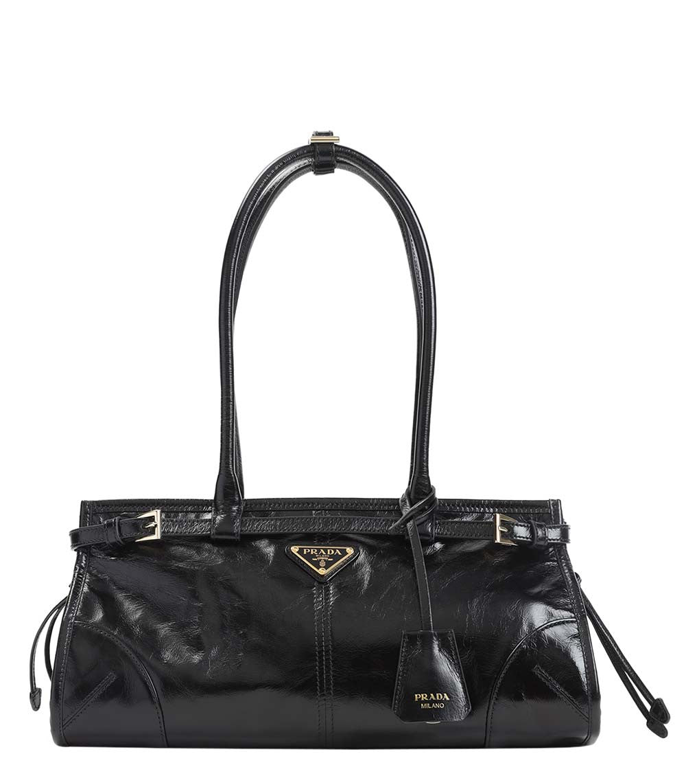 Black Bonnie Medium Shoulder Bag 1
