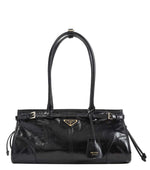 Black Bonnie Medium Shoulder Bag 1