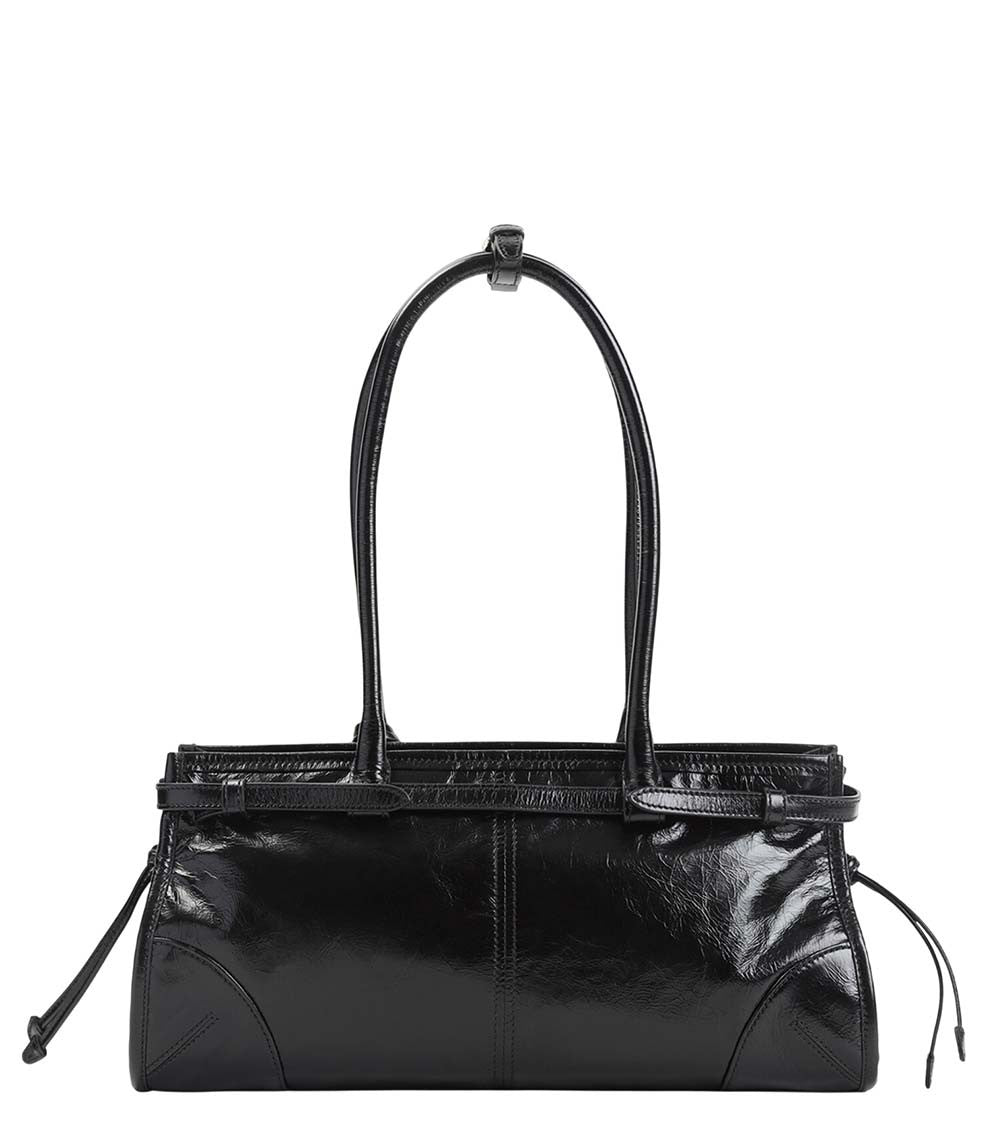 Black Bonnie Medium Shoulder Bag 2